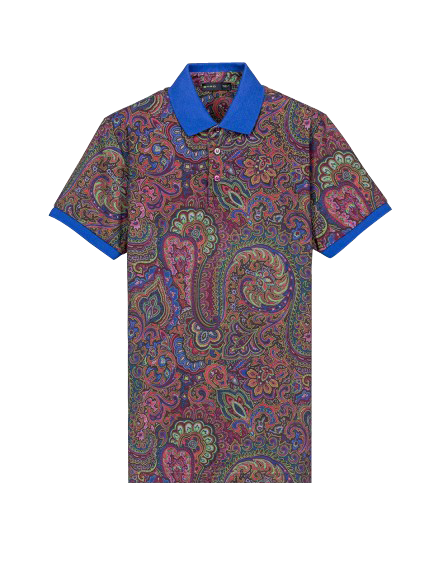 MULTICOLOURED POLO SHIRT