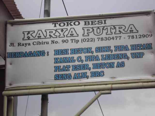 Toko Besi Karya Putra