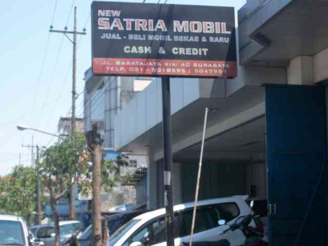 New Satria Mobil