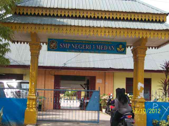 Sekolah Menengah Pertama Negeri (SMPN) 3 Medan