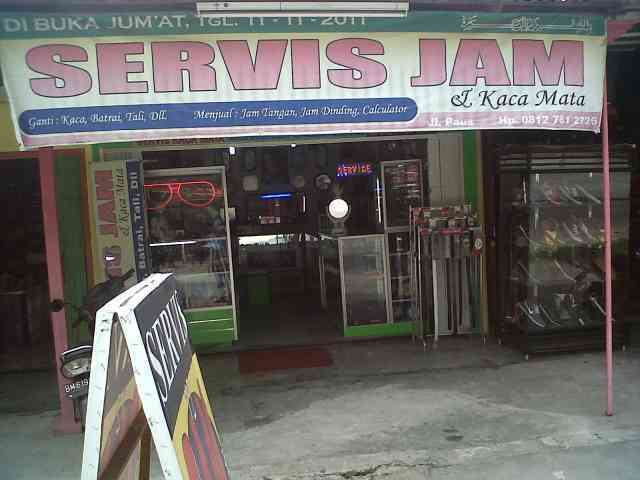 Servis Jam & Kaca Mata