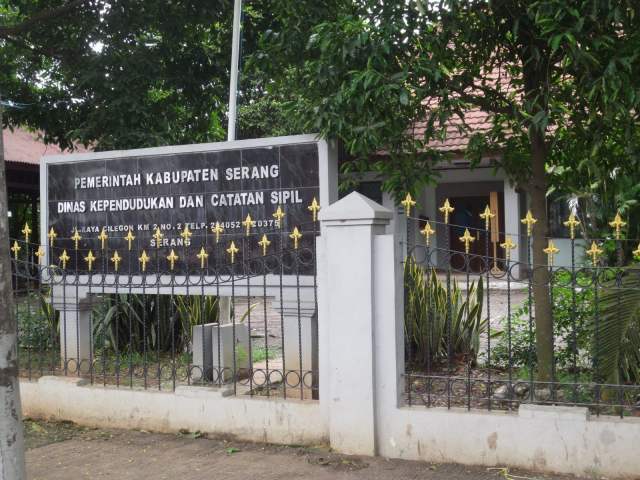 Dinas Kependudukan Dan Catatan Sipil Pemerintah Kabupaten Serang