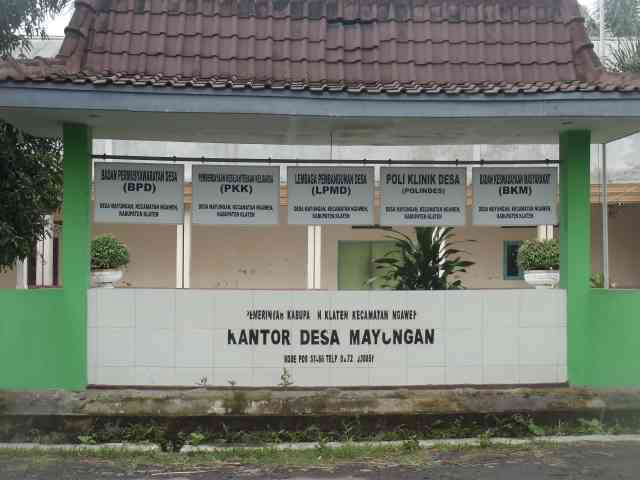 Kantor Desa Mayungan