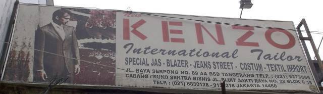 Kenzo international clearance tailor