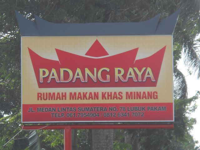 Rumah Makan Padang Raya