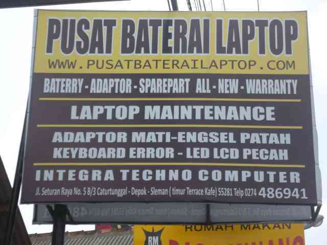Pusat Baterai Laptop