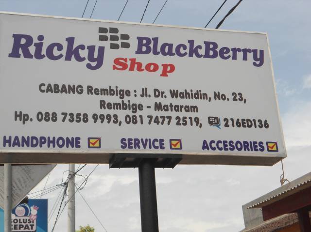 Ricky Blackberry Shop