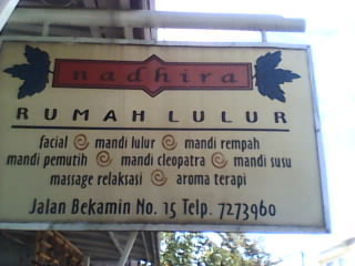 Rumah Lulur Nadhira