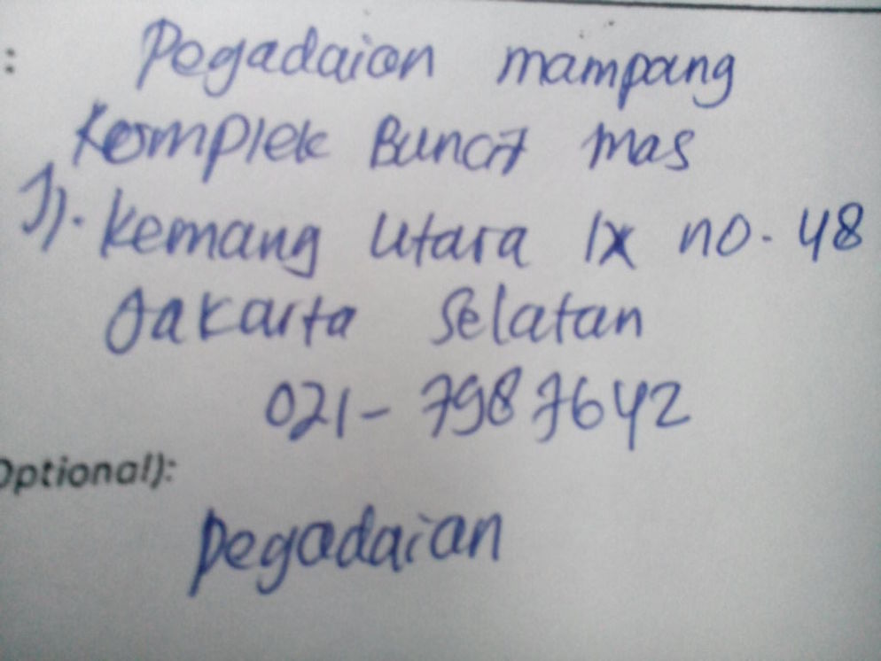 Pegadaian Mampang