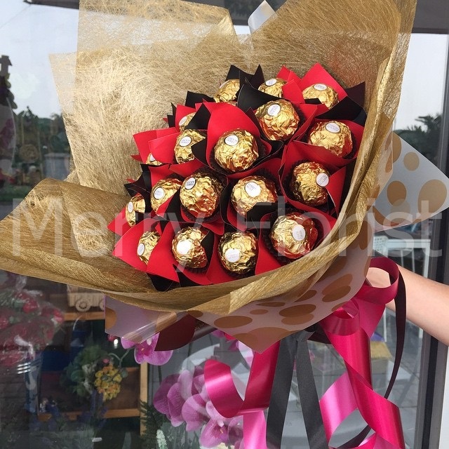 Handbouquet Ferrero Rocher
