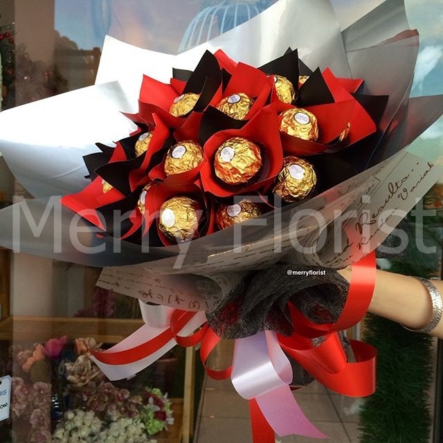 Handbouquet Ferrero Rocher