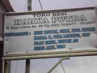 Toko Besi Karya Putra