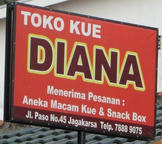 Toko Kue Diana