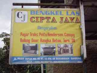 Bengkel Las ‘Cipta Jaya’