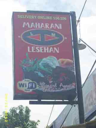 Lesehan Maharani