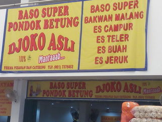 bakso pd betung