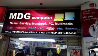 MDG Computer contact information. Komputer, in JAKARTA