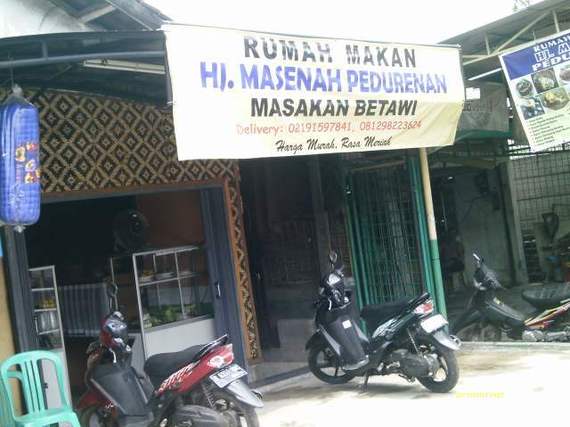 Rumah Makan Hj. Masenah Pedurenan