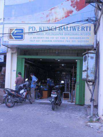 Kunci Baliwerti. PD