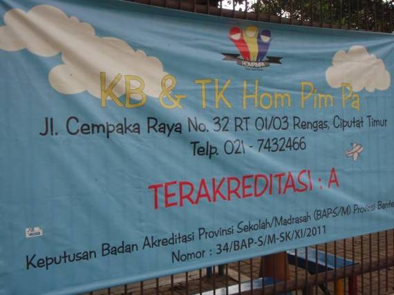 Taman Kanak Kanak (TK) Hompimpa