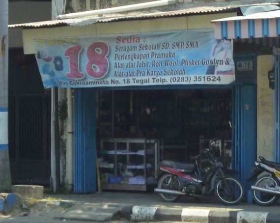 Toko 18 Tegal