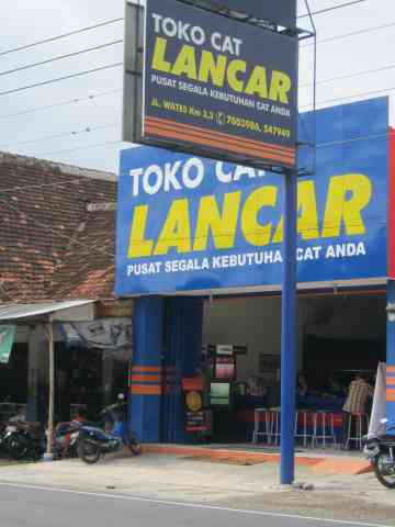Toko Cat Lancar