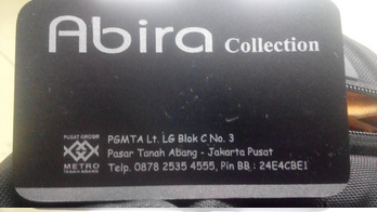 ABIRA NAME CARD