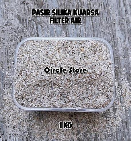 Oyster Shell 1kg Kulit Kerang Bersih Media Filter Air Kolam Aquarium