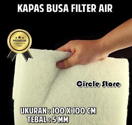 Batu Apung Pori 1kg Pumice Media Filter Air Kolam Aquarium