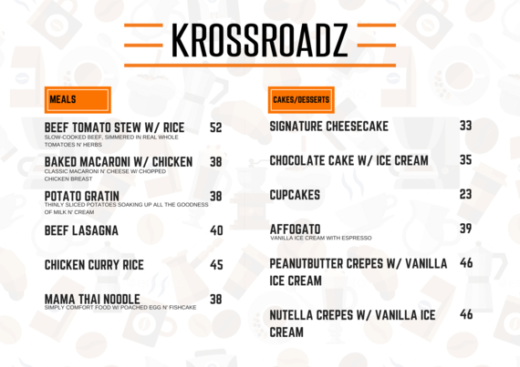 MEALS & DESSERT