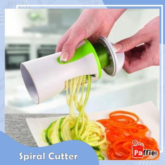 Spiral cutter veggie slicer alat potong sayur serbaguna pisau dapur on
