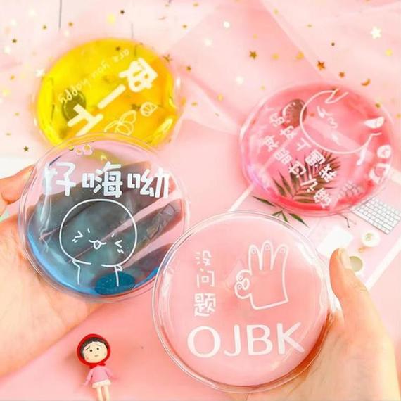Gel Penghangat Tangan Kompres Badan Leher Warmer Hand Body Winter Tools Warm Pad Reusable Mini Portable Karakter Serbaguna