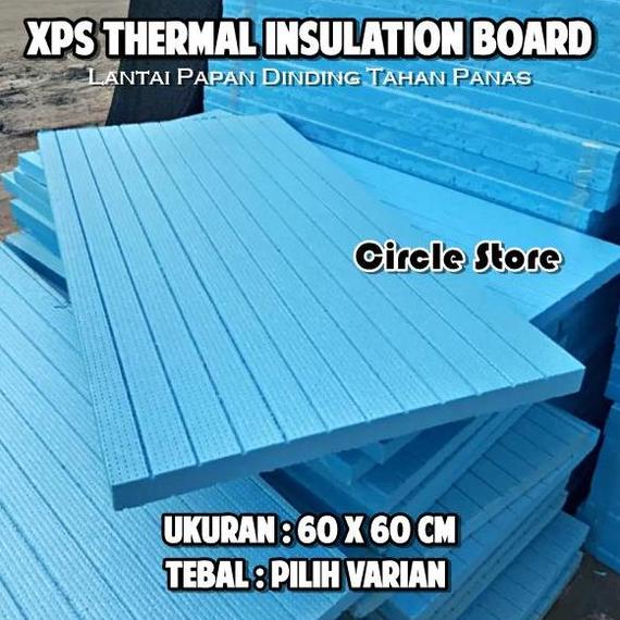 XPS Panel Foam Board 25mm / Pelapis Dinding Peredam Suara / Pelapis Lantai Atap Tahan Panas / Styrofoam Biru Tahan Air / Panel Penahan Panas Dingin