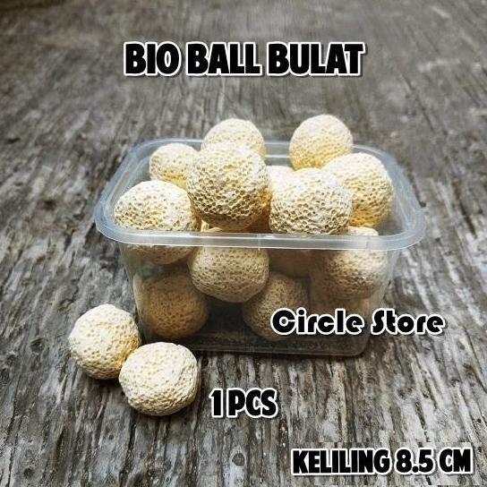 Bio Ball Momogi Bulat Rumah Bakteri Eco Media Filter Air Kolam Aquarium