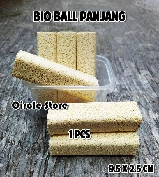 Bio Ball Momogi Panjang Rumah Bakteri Eco Media Filter Air Kolam Aquarium