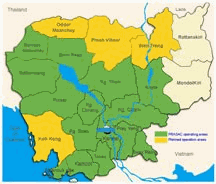 Prasac Operation Areas
