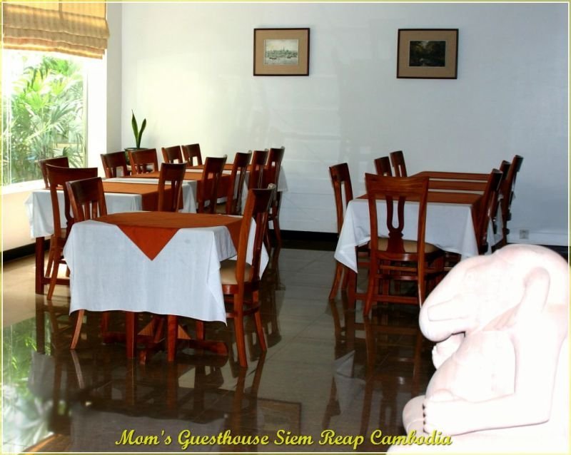 Ganesh in the Restaurant of the Moms GuestHouse Siem Reap Cambodia