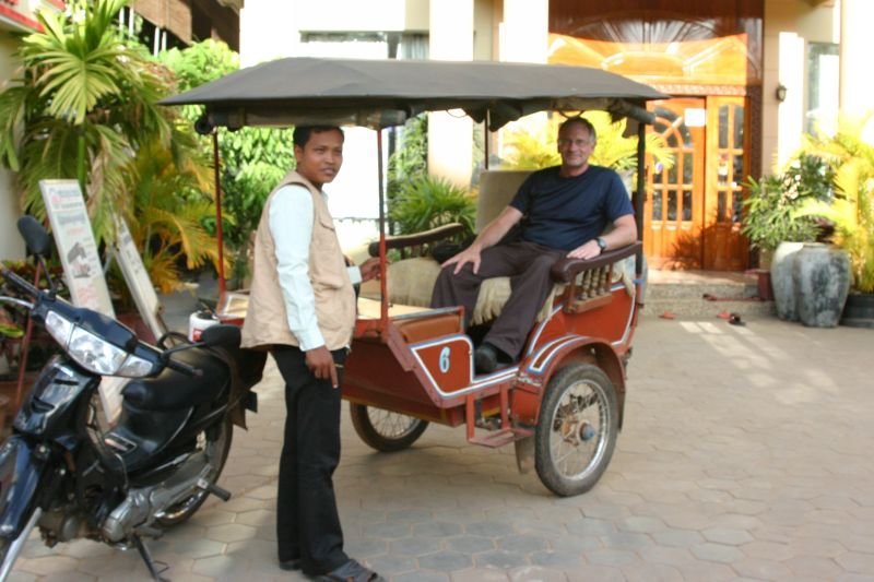 Friendly Tuk Tuk Service at Moms GuestHouse in Siem Reap