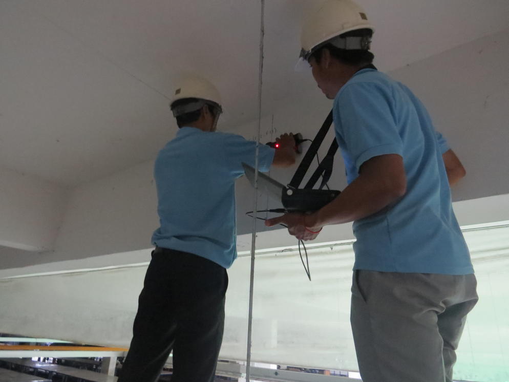 Concrete steel bar scanning