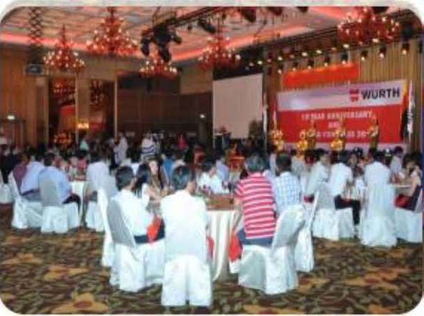 WURTH Anniversary Ceremony