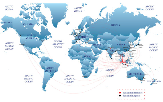 Branch and agent office worldwide