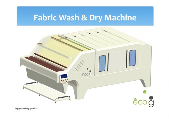 Fabric Wash & Air Dry Machine is our new product which is able to treat, wash and dry fabric in one process. Saves space