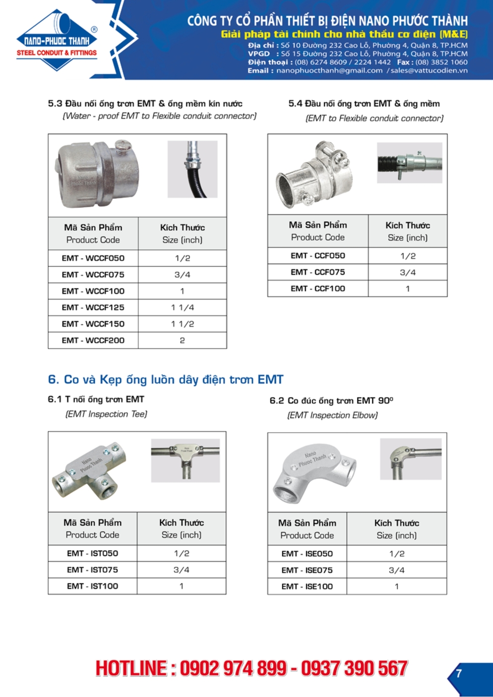 NANO PHUOC THANH EMT conduit