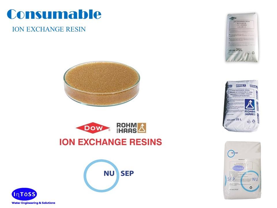 Consumable for Water Treatment