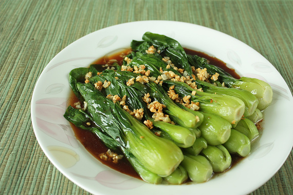 PAK CHOI WITH OYSTER SAUCE