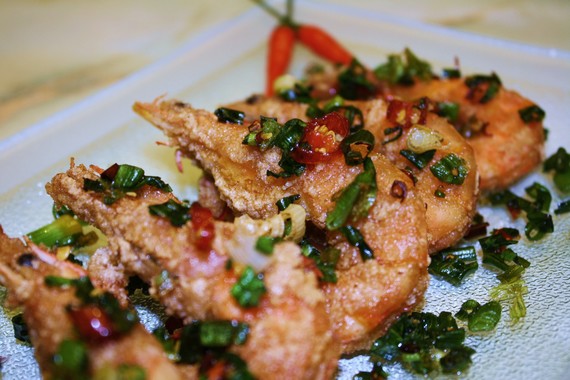 CHILLI PRAWNS