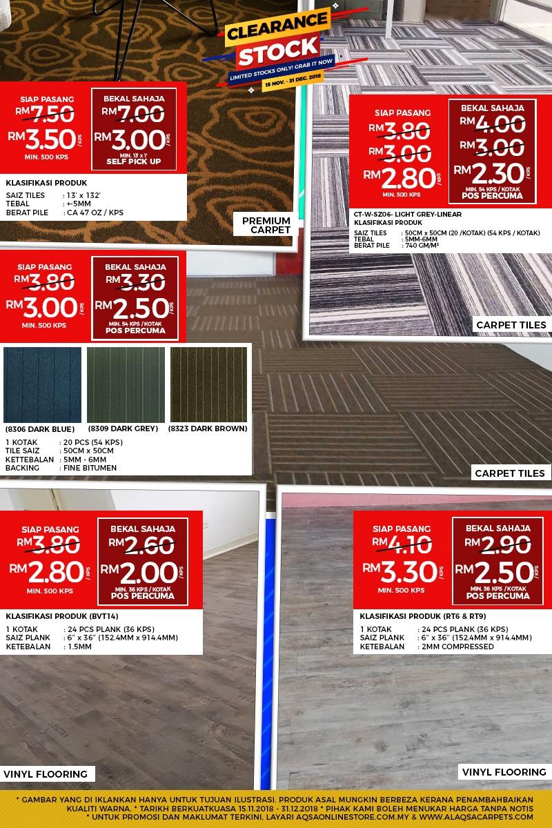 Al Aqsa Carpets - Announcement on November 23, 2018 18:35