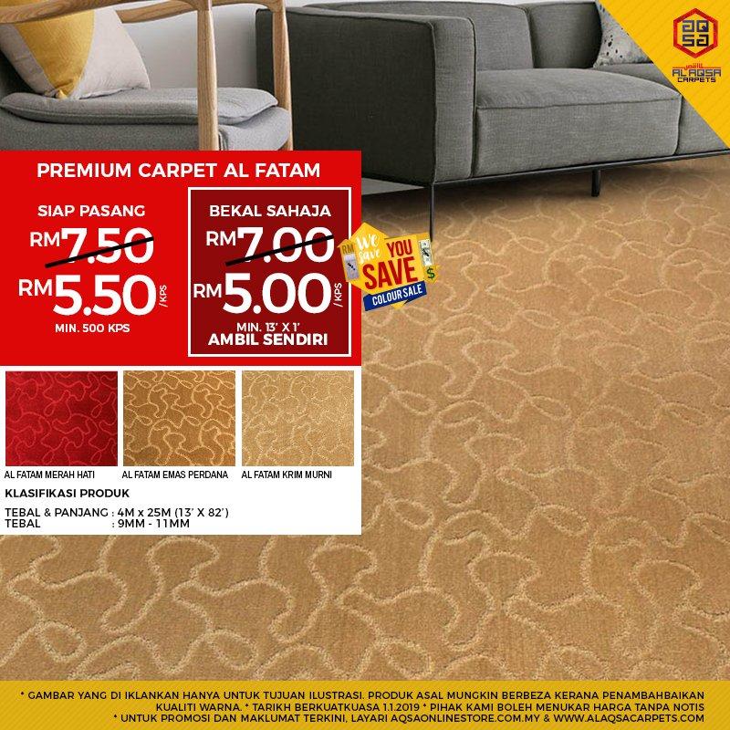 Al Aqsa Carpets - Announcement on February 26, 2019 15:03