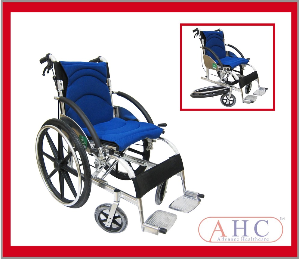 Deluxe Aluminium Manual Wheelchair