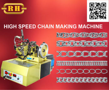 24k Gold chain making machine Cable chain